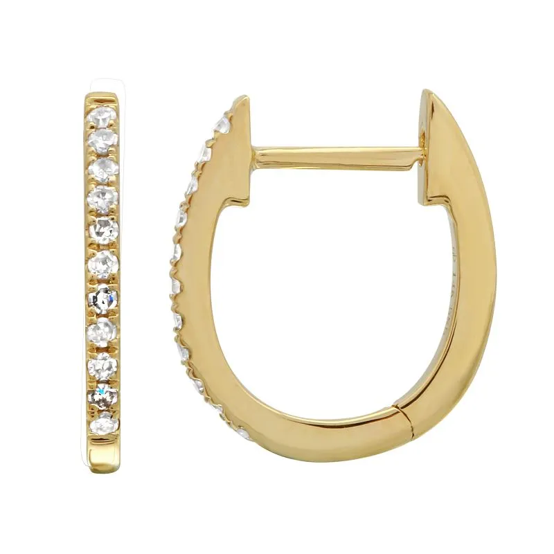 12mm Oval Hoops