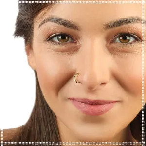 14k Gold Nose Ring | Cool Breeze