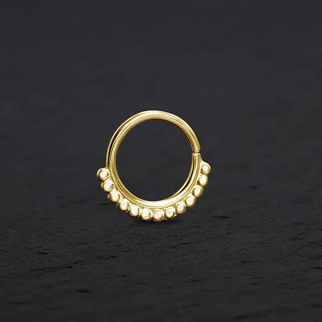 14k Gold Nose Ring | Cool Breeze