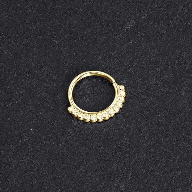 14k Gold Nose Ring | Cool Breeze