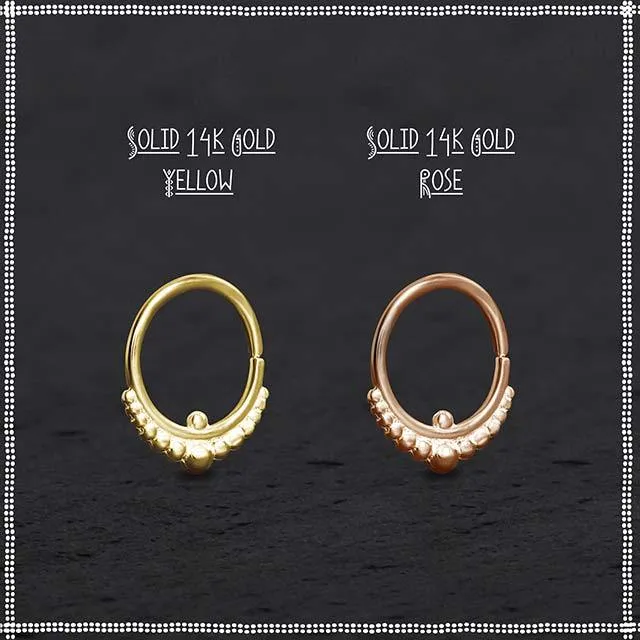 14k Gold Nose Ring | Nirvana