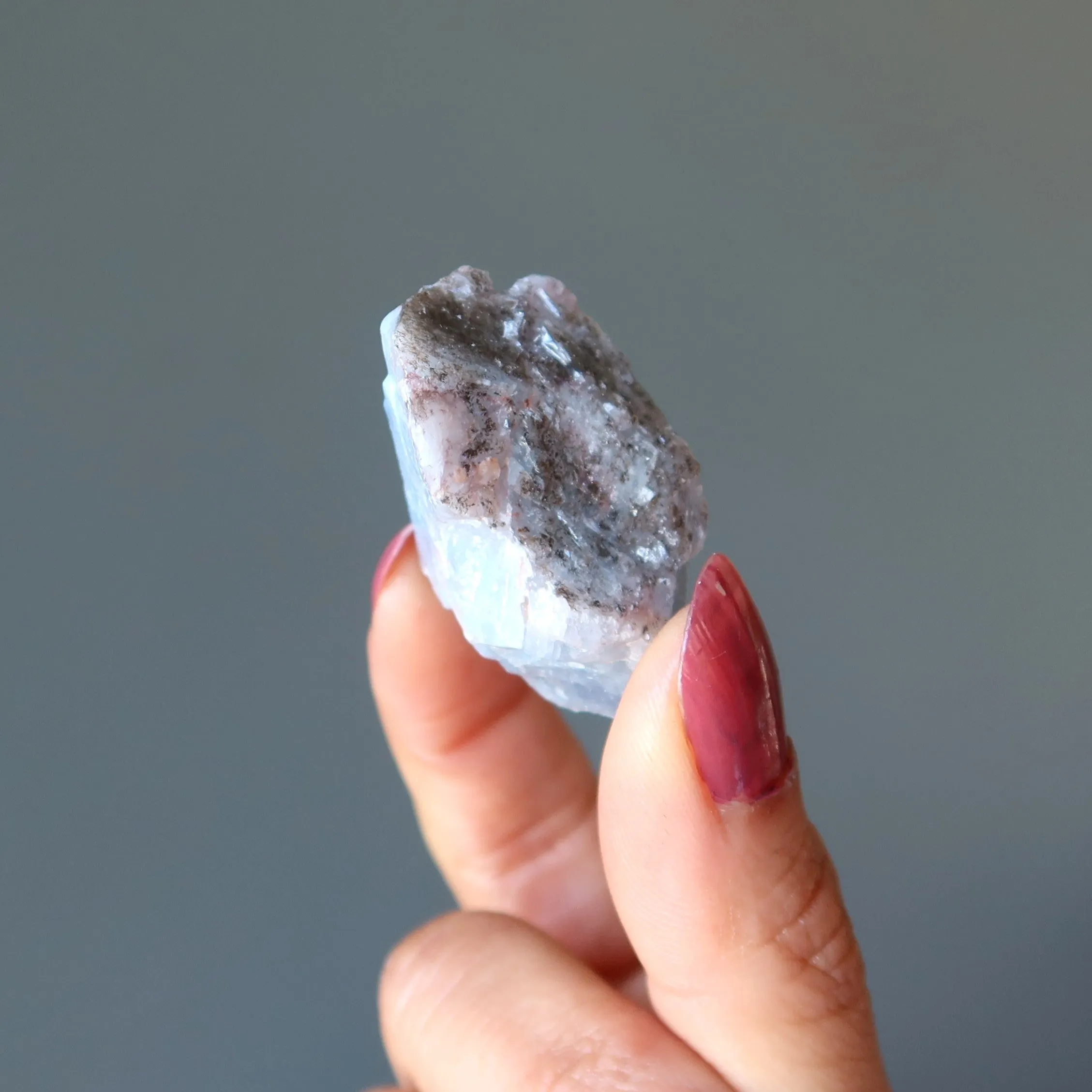 Blue Calcite Raw Crystal Stones of Heaven