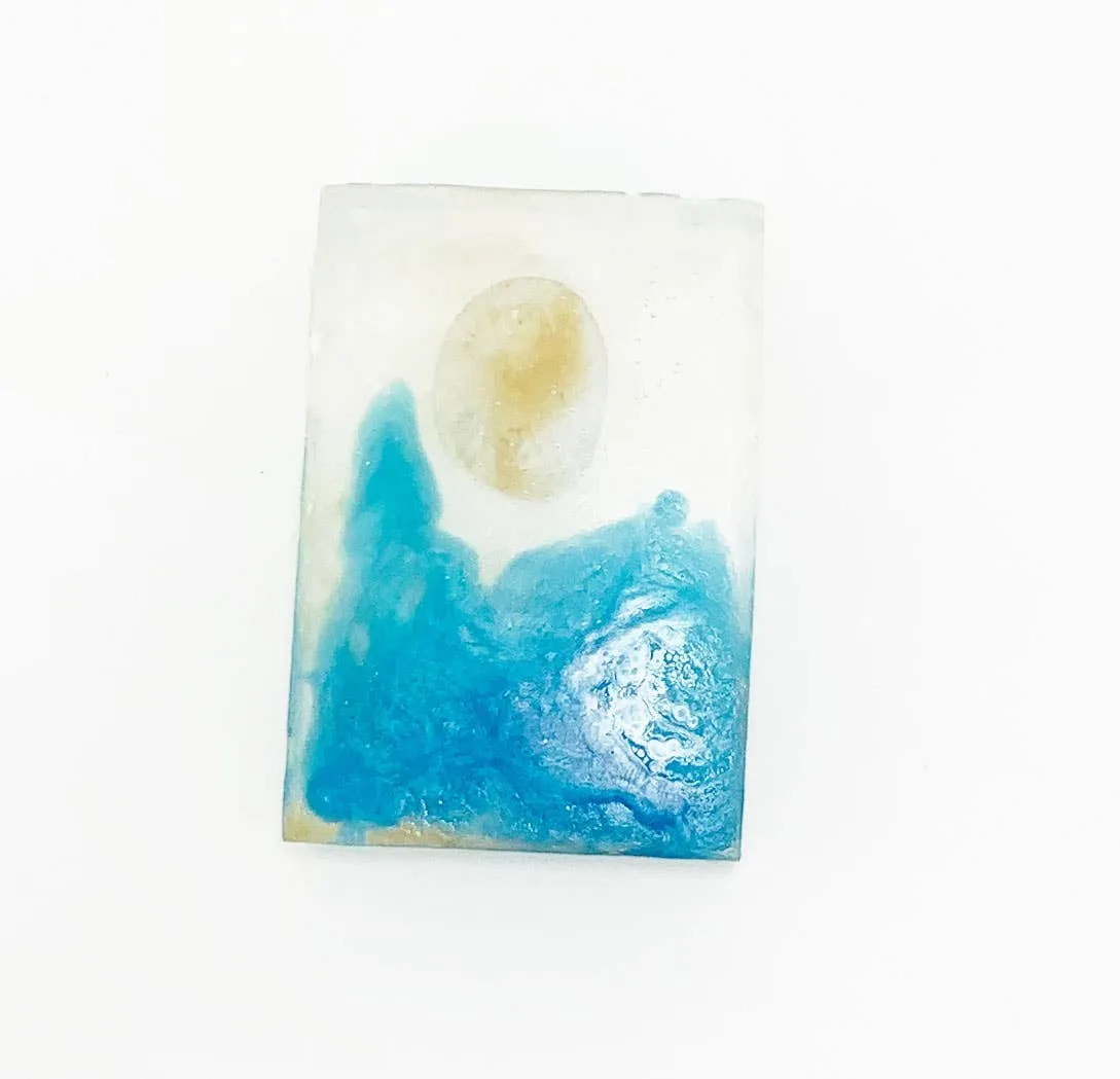 Blue Moon Soap w/ Amber