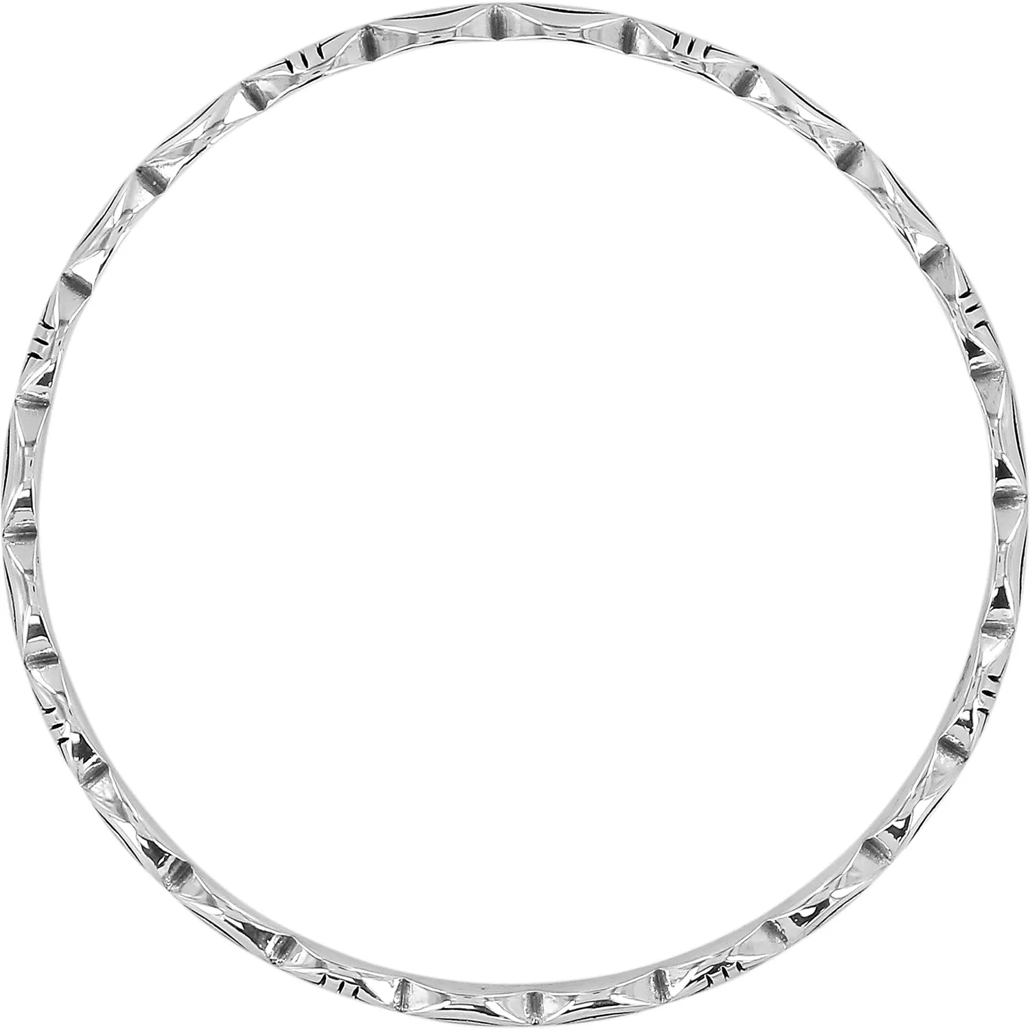 Casablanca Scalloped Bangle