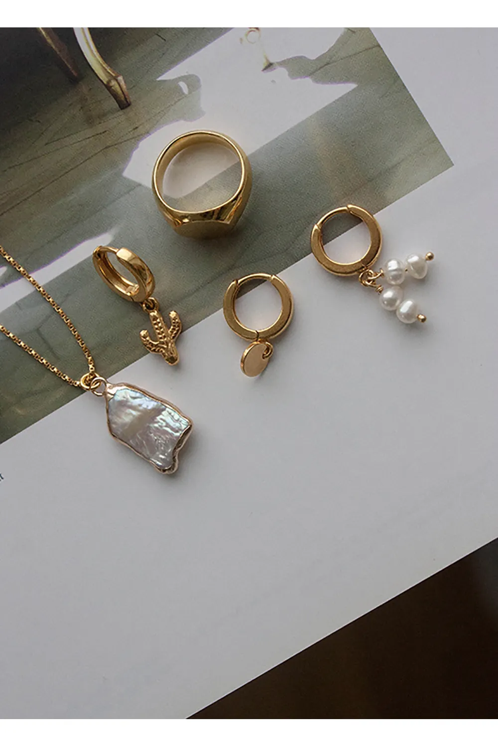 celestial necklace gold <br> by Neinties