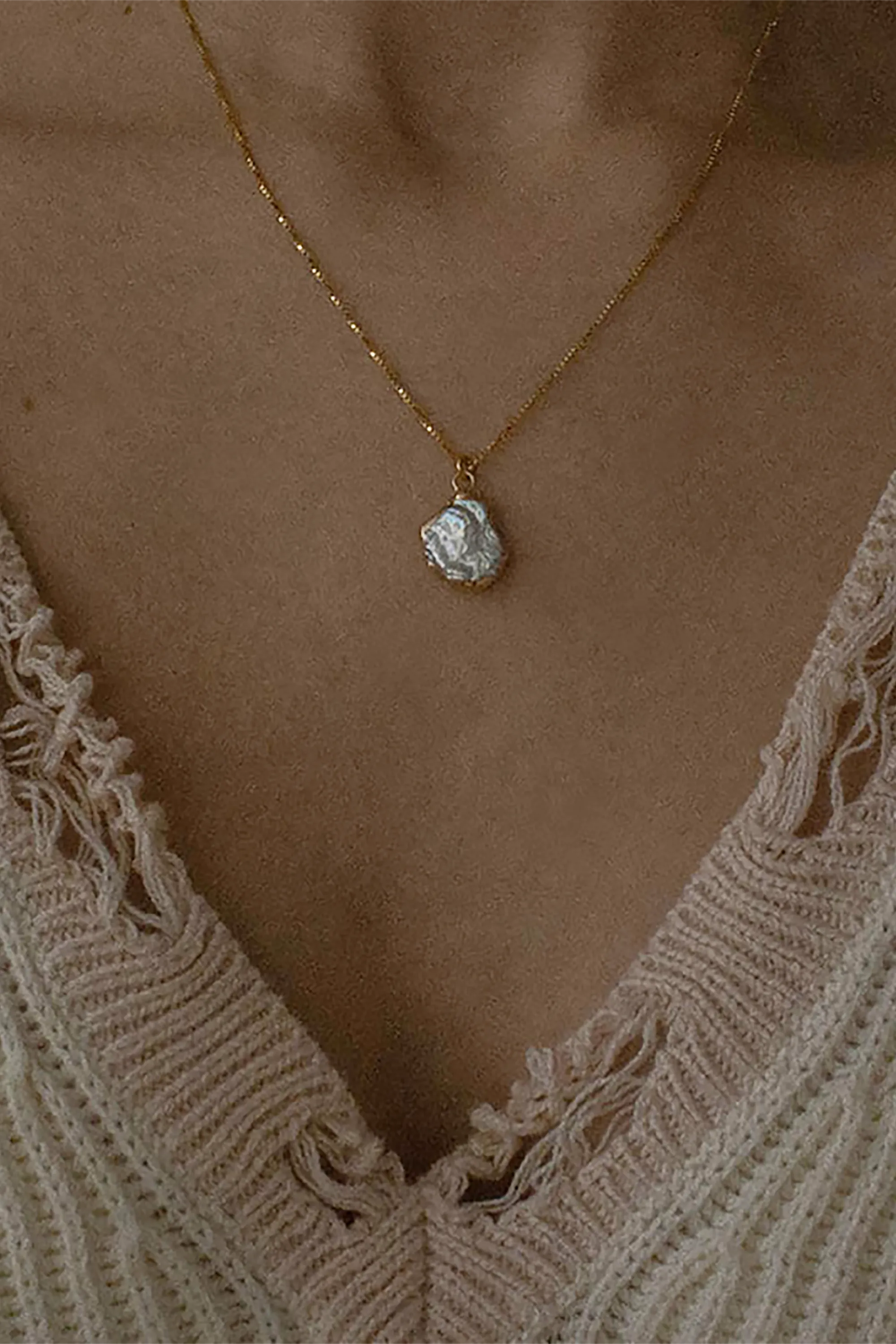 celestial necklace gold <br> by Neinties