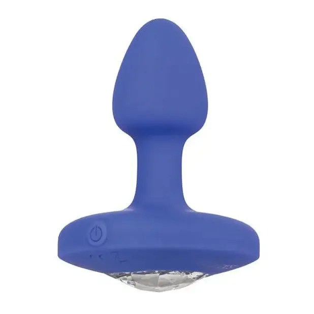 Cheeky Gems Small Rechargeable Vibrating Probe - Blue