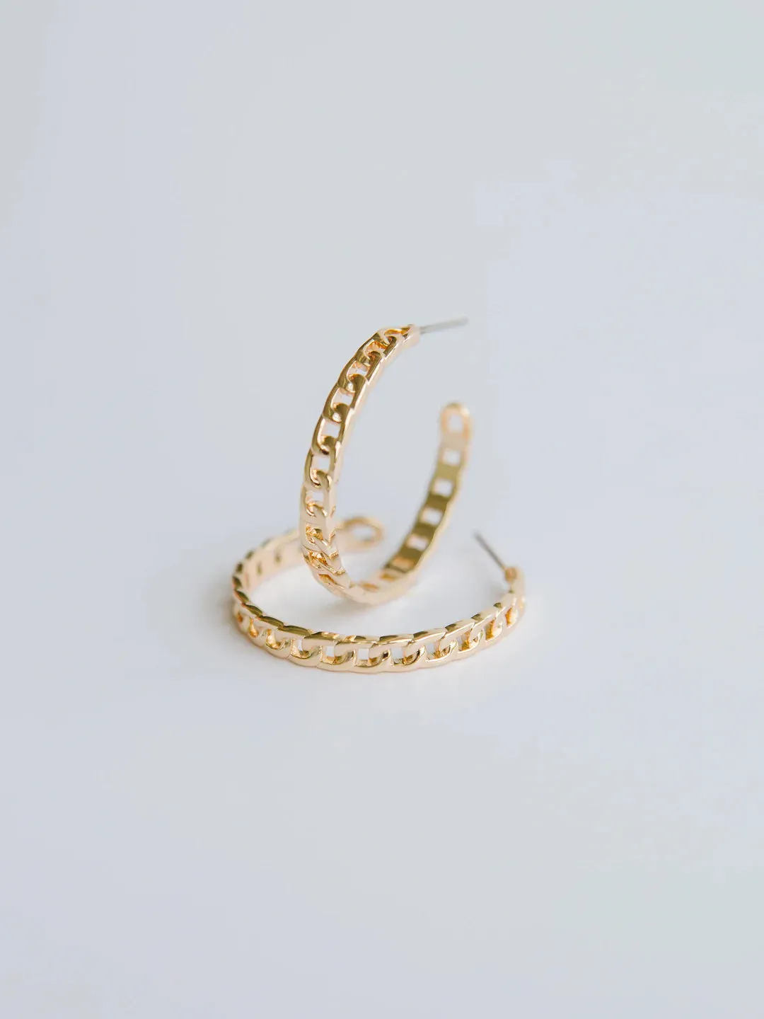 Everyday Essentials Hoop Earrings- Medium