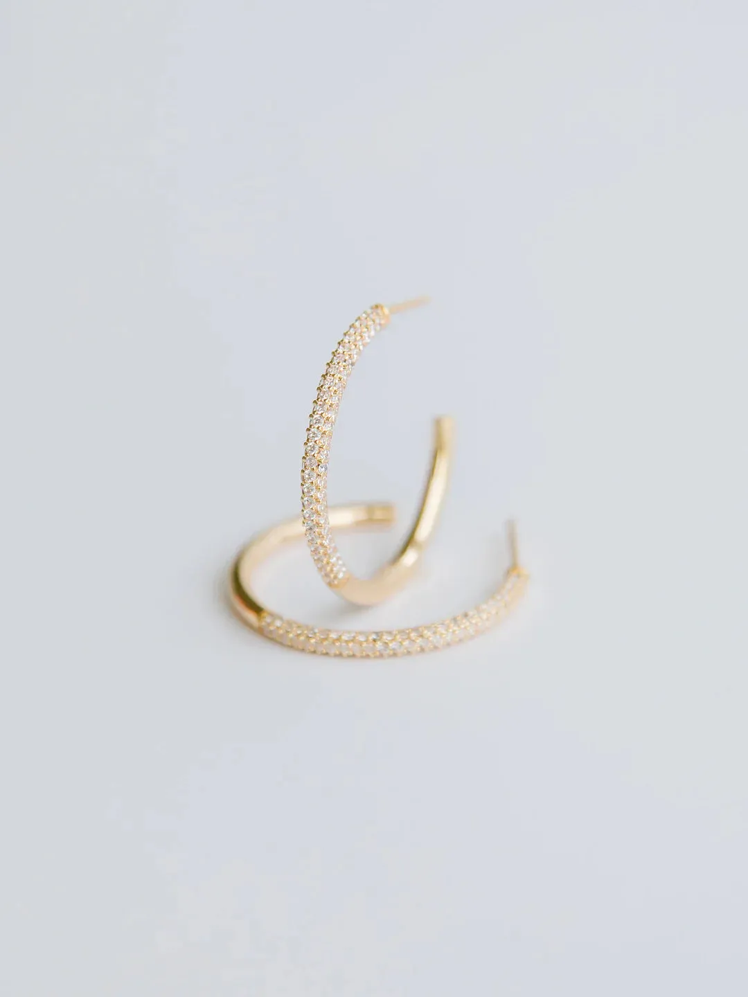 Everyday Essentials Hoop Earrings- Medium