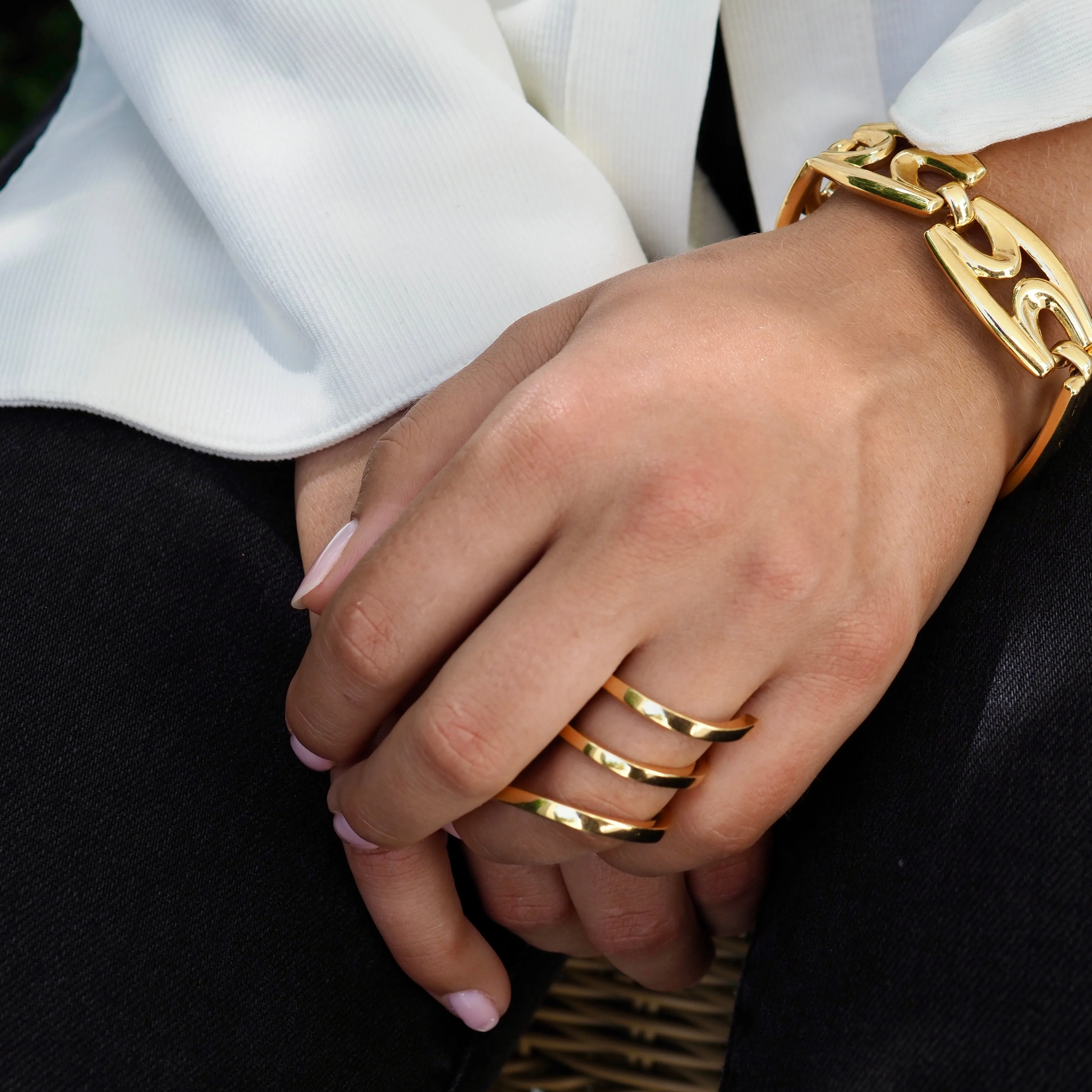 GENEVIEVE WRAP RING.