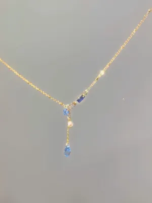 I’m waiting for you handmade crystal necklace
