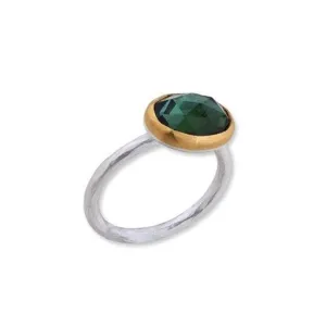 Katya Ring with Green Tourmaline