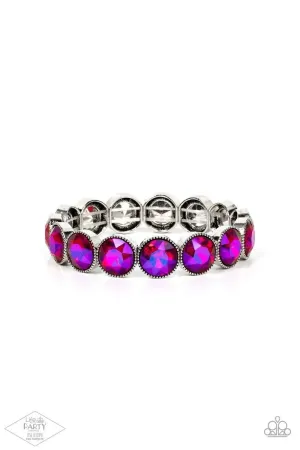Number One Knockout- Multi Pink Bracelet