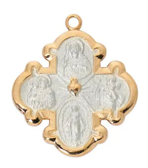 Rose Gold Sterling 4Way Pendant Boxed - JR823