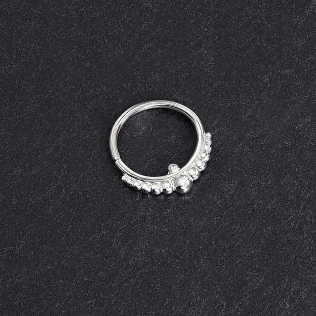 Silver Septum Ring | Indian Mystique