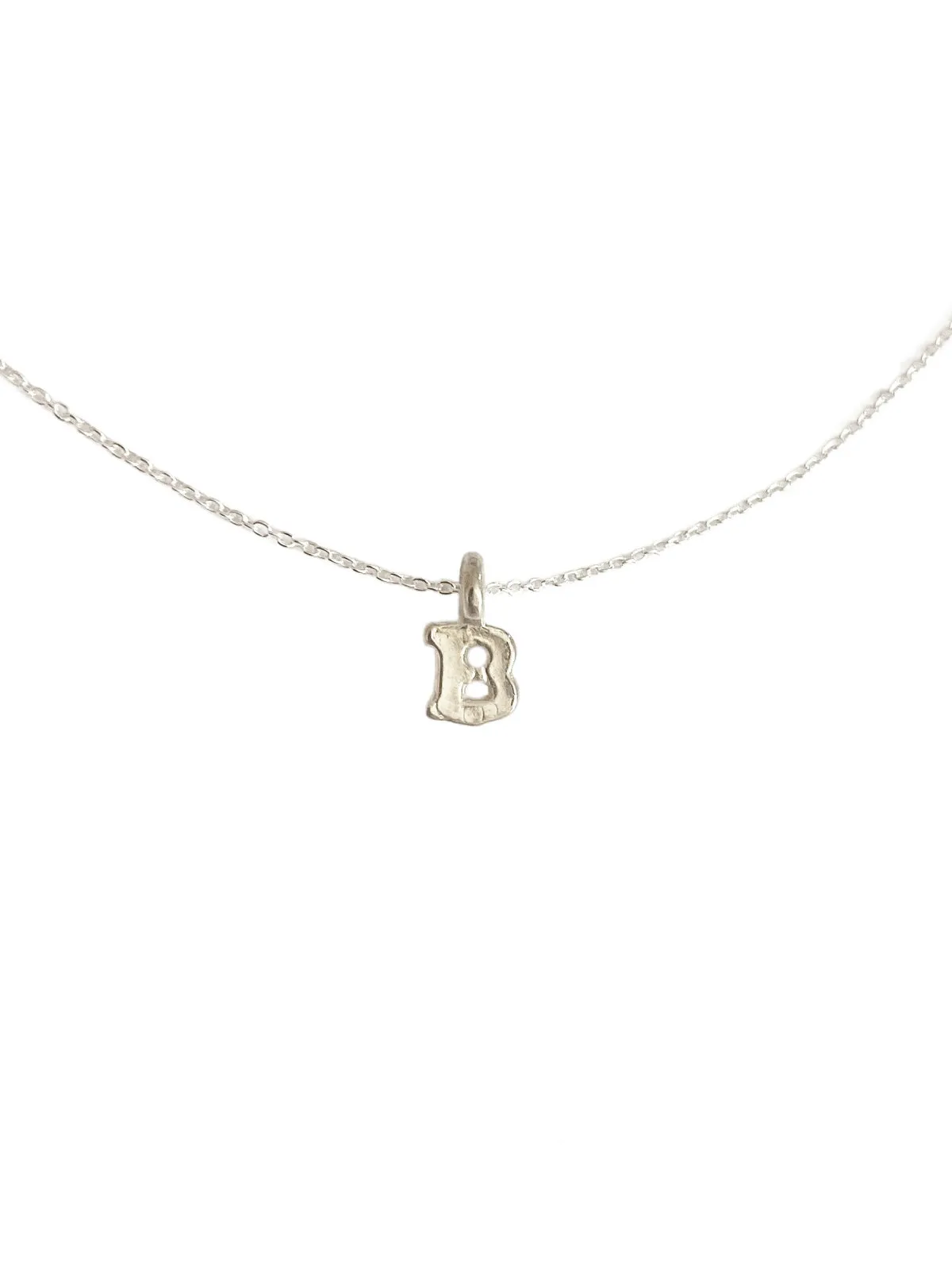 Sterling Silver Initial Necklace