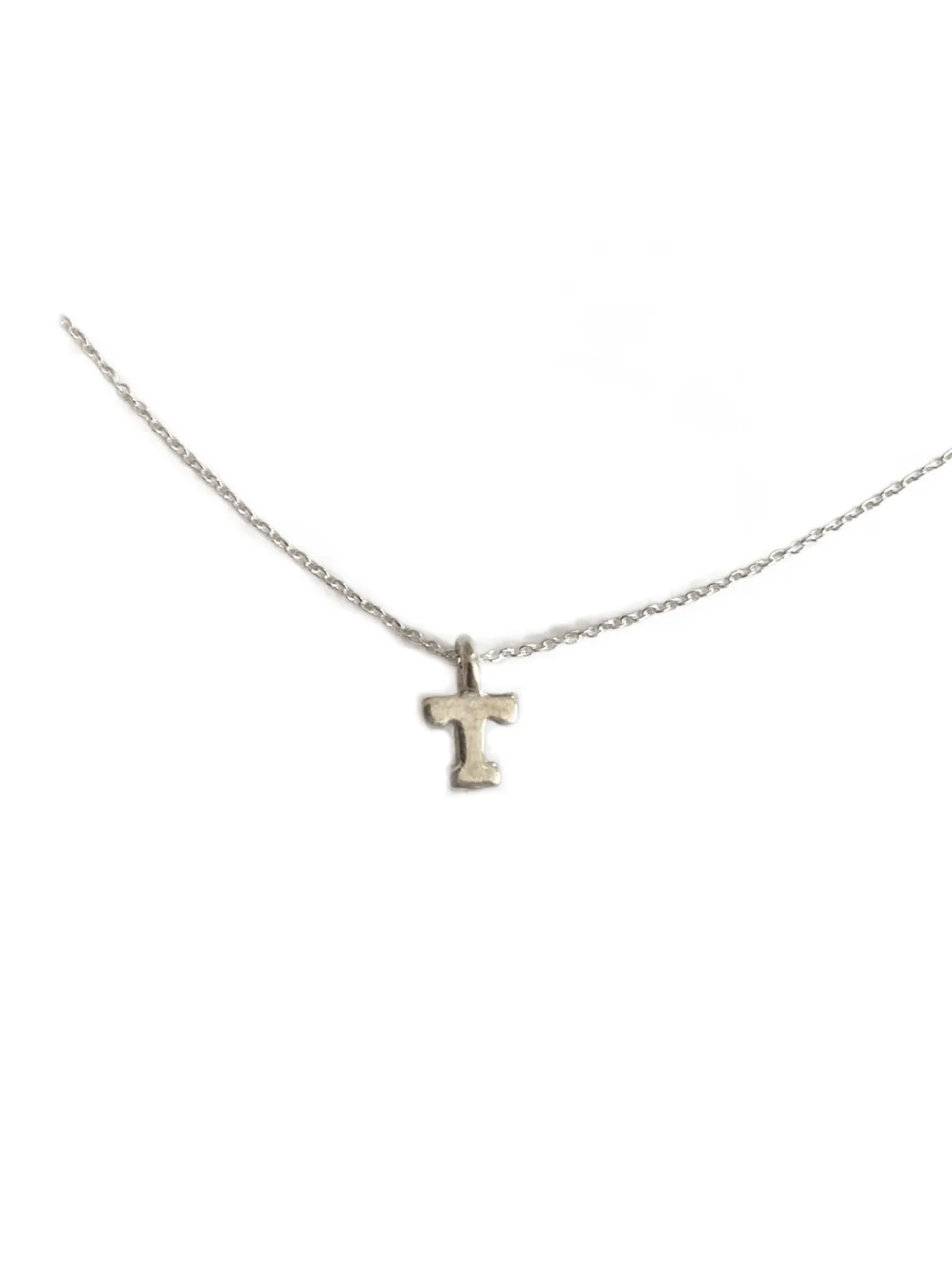 Sterling Silver Initial Necklace