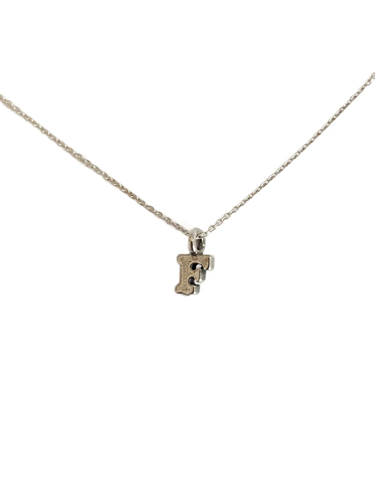 Sterling Silver Initial Necklace