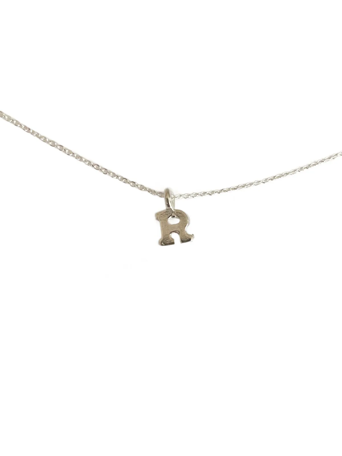 Sterling Silver Initial Necklace